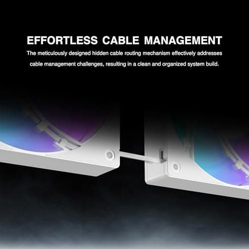 GAMDIAS CHIONE P5 Water 360mm 81.81 CFM White image