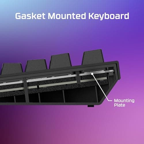 HP HyperX Alloy Rise 75 RGB Wired HyperX Red Gaming Keyboard image