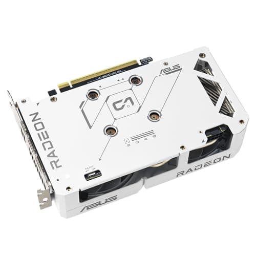 ASUS Dual Radeon RX 9060 XT 16GB GDDR6 White Edition image