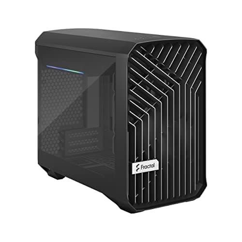 Fractal Design Torrent Nano Mini-ITX Tower Black Tinted Tempered Glass image