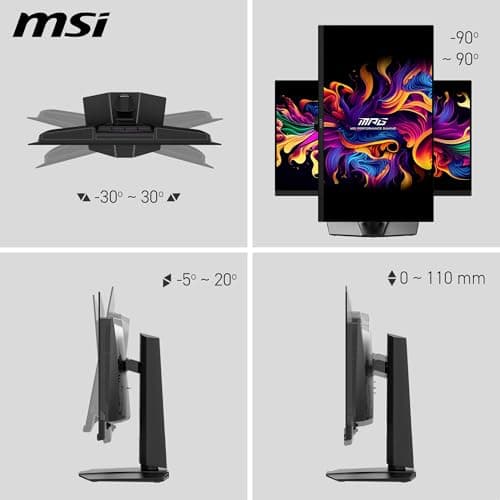MSI MPG 271QR QD-OLED X50 26.5" 1440p 500Hz QD-OLED Monitor image