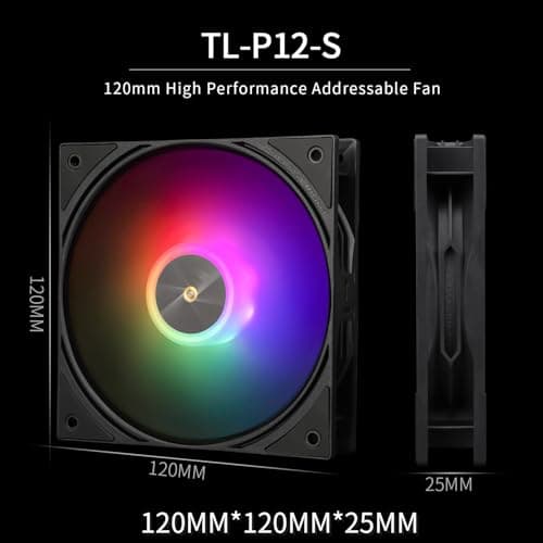 Thermalright Assassin X 120 R Digital ARGB 70.84 CFM Air 151mm Black image