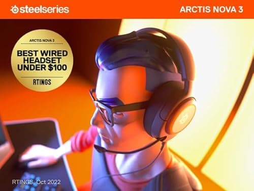 SteelSeries Arctis Nova 3 Gaming Headset image