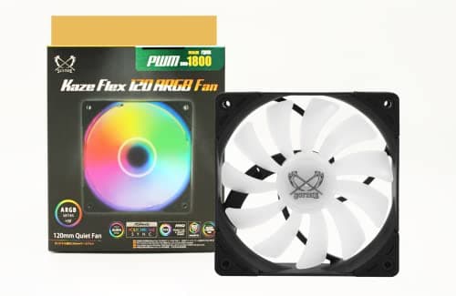 Scythe Kaze Flex 120mm Black / White PWM ARGB image