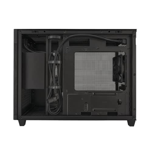 Asus Prime AP201 Micro ATX Mini Tower Black with Mesh Side Panel and USB 3.2 Gen 2 Type-C and USB 3.2 Gen 1 Type-A image