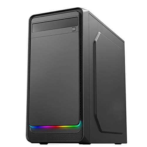 CiT Home MicroATX Mid Tower Black RGB image