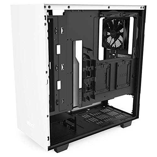 NZXT H510 ATX Mid Tower White Tempered Glass Side Panel image