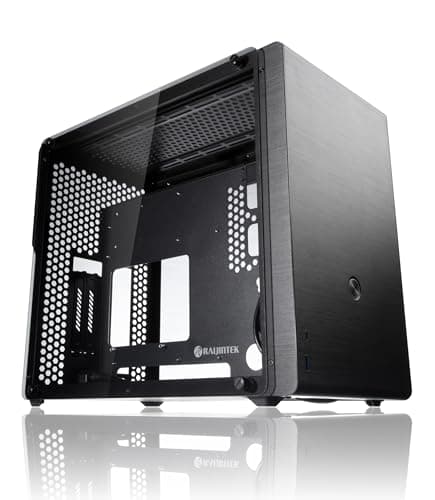 RAIJINTEK OPHION M EVO TGS Micro ATX Mid Tower Black Tempered Glass USB 3.2 Gen 2 Type-C USB 3.2 Gen 1 Type-A image