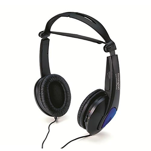 Kensington 33084 Closed-Back Black/Blue Headphones main image