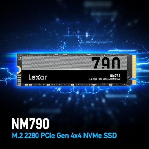 Lexar NM790 8TB M.2-2280 SSD PCIe 4.0 x4 NVMe image