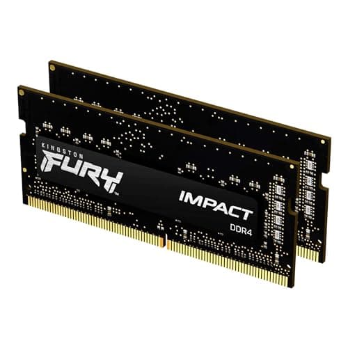 Kingston FURY Impact Black SODIMM DDR4-3200 CL20 32GB (2x16GB) main image