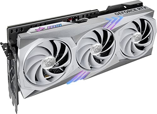 MSI Gaming X Trio GeForce RTX 4070 Ti 12GB GDDR6X White / Silver image