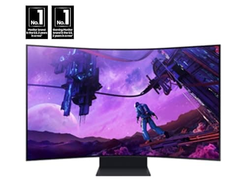 Samsung ARK 55" 4K 165Hz VA Curved Monitor image