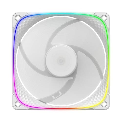 Geometric Future Squama 2503R 120mm White PWM ARGB image