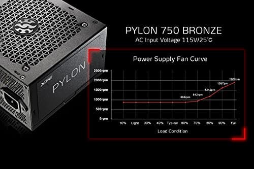 ADATA XPG PYLON Black 750W Non-Modular 80+ Bronze image
