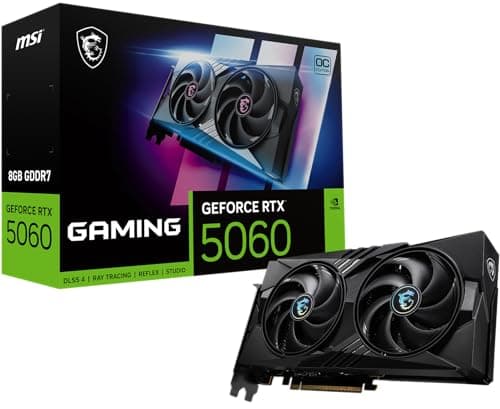 MSI GAMING OC GeForce RTX 5060 8GB GDDR7 Black main image