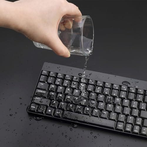 Adesso WKB-1100CB Wireless Mini Keyboard With Optical Mouse image