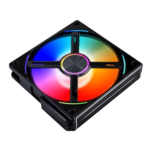 Lian Li UNI FAN AL120 V2 120mm Black PWM RGB 3-Pack image