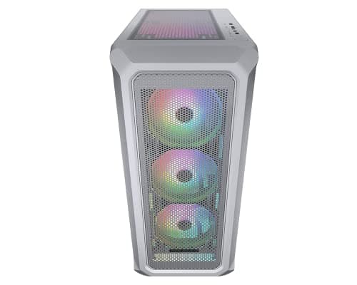 Cougar Archon 2 ATX Mid Tower White Mesh RGB Tempered Glass Side Panel image