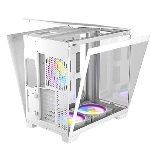 Antec C8 ATX Full Tower White Tempered Glass ARGB image