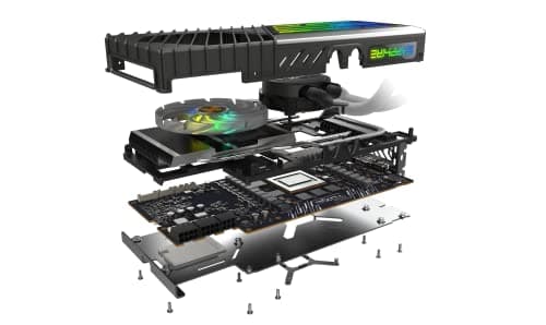 SAPPHIRE Toxic Radeon RX 6900 XT Liquid Cooled PCIe 4.0 Gaming Graphics Card with 16GB GDDR6 image