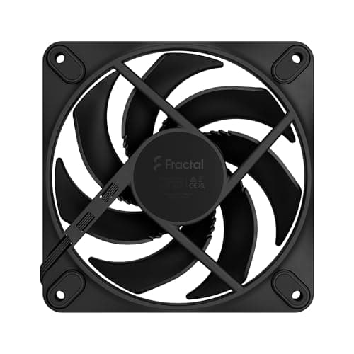 Fractal Design Momentum 67.34 CFM 120mm Black PWM 1-Pack image