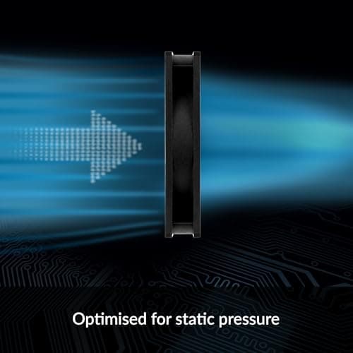 ARCTIC P8 Slim 80mm Black PWM PST 22.5 CFM image