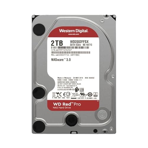 Western Digital Red Pro 2TB HDD 7200RPM 3.5" SATA image