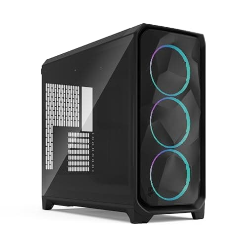Fractal Design Meshify 3 XL RGB ATX Full Tower Black RGB, Tinted Tempered Glass image