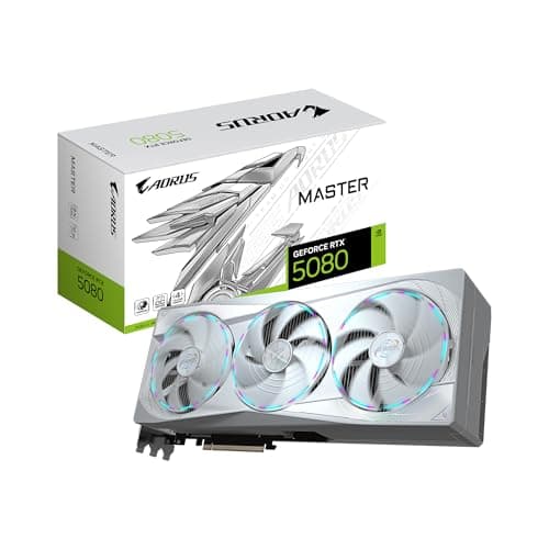 Gigabyte AORUS MASTER ICE GeForce RTX 5080 16 GB image