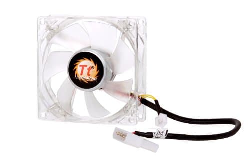 Thermaltake Blue-Eye 80mm Transparent Blue LED 32.92 CFM 1-Pack image