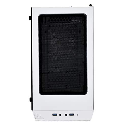 Silverstone PS15 Micro ATX Mid Tower White with Tempered Glass Side Panel and USB 3.2 Gen 1 Type-A Front Panel image