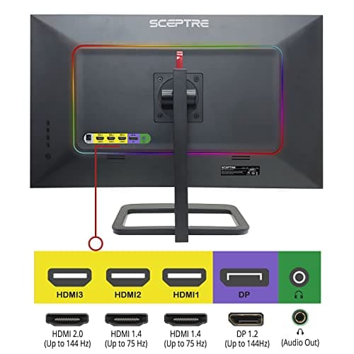 Sceptre E275B-QPN168 27" 1440p 144Hz IPS Monitor image