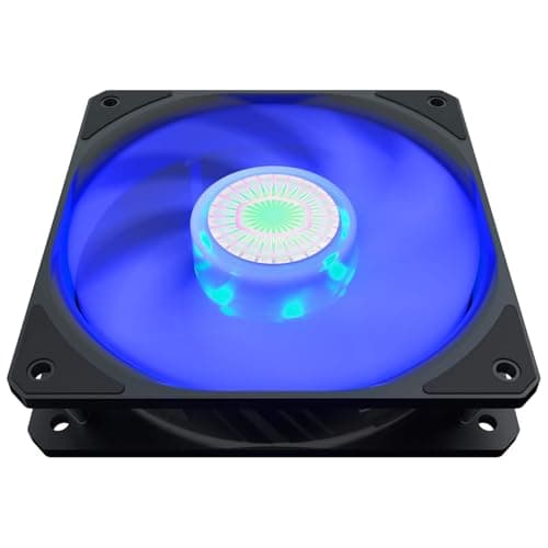 Cooler Master SickleFlow 120mm Black PWM Blue LED 62 CFM image