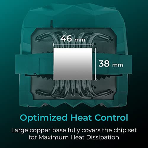 Iceberg Thermal IceSLEET X7 Air Dual 96 CFM 166mm Teal / Silver image