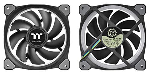 Thermaltake Riing Plus TT Premium Edition 120mm Black PWM RGB 1-Pack image