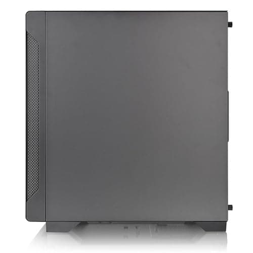 Thermaltake S100 Micro ATX Mini Tower Black with Tempered Glass Side Panel and USB 3.2 Gen 1 Type-A and USB 2.0 Type-A Front Panel image