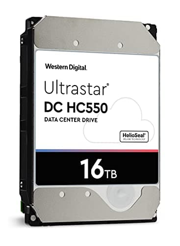 Western Digital Ultrastar DC HC550 16TB HDD 7200RPM 3.5" SATA 6.0 Gb/s image