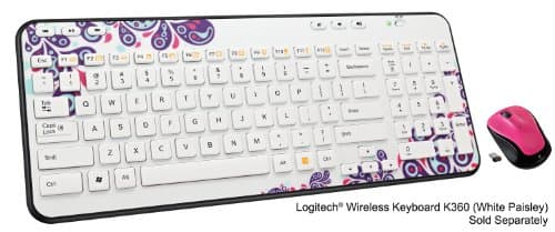 Logitech M325 Optical Wireless Pink / Black Mouse image