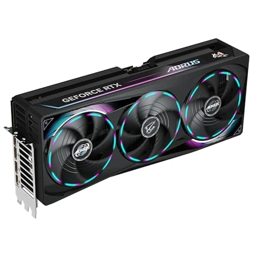 Gigabyte AORUS MASTER GeForce RTX 5090 32GB GDDR7 Black image