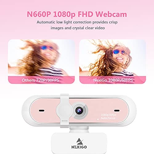 NexiGo N660P 1080p 720p 480p USB 2.0 Type-A Webcam image