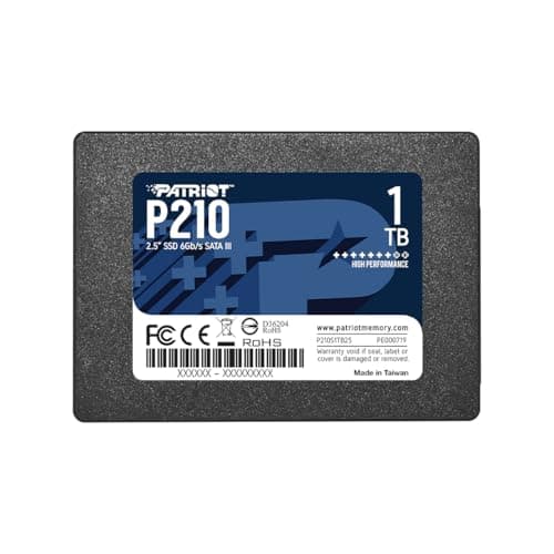 Patriot P210 1TB SSD 2.5" SATA 6.0 Gb/s main image