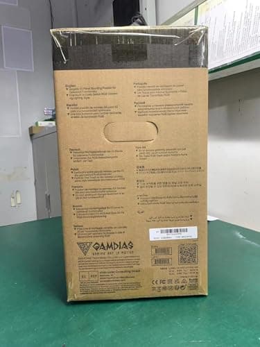 GAMDIAS AURA GC1 ELITE ATX Mid Tower White with Tempered Glass Side Panel ARGB image