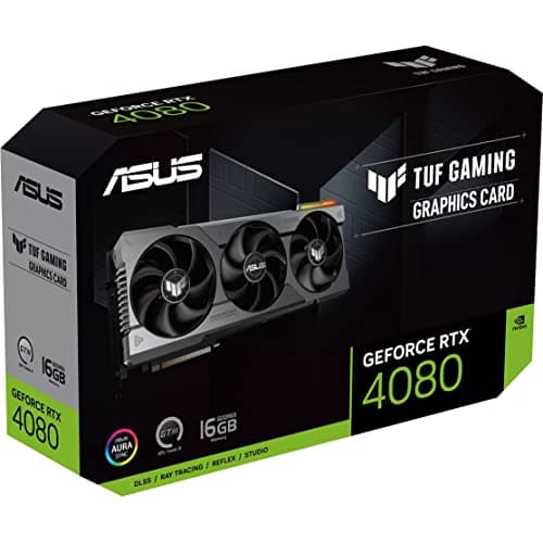 Asus TUF GAMING GeForce RTX 4080 16GB GDDR6X Black image