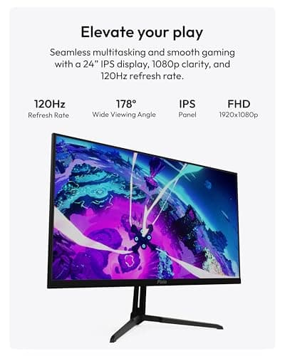 Pixio PX246 Wave 24" 1080p 120Hz IPS Monitor image