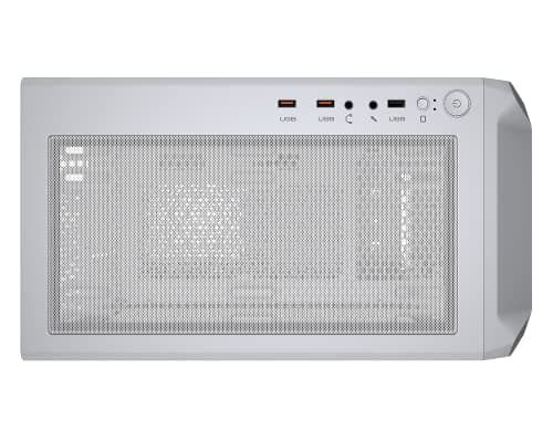 Cougar Archon 2 ATX Mid Tower White Mesh RGB Tempered Glass Side Panel image