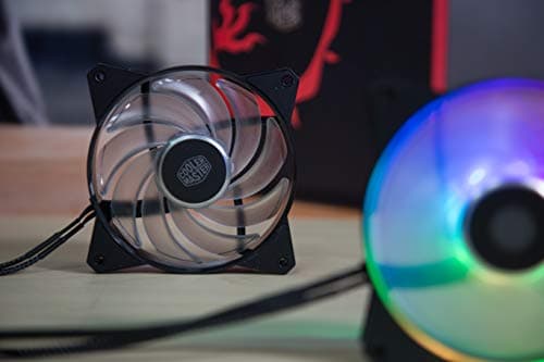 Cooler Master MasterFan SFR 120mm Black PWM 59 CFM 1-Pack image