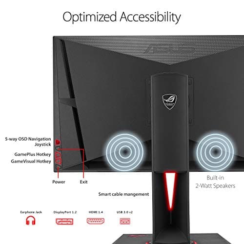 Asus PG279Q ROG Swift 27" 1440p 165Hz IPS Monitor image