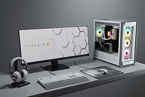 Corsair iCUE 5000X RGB ATX Mid Tower White / Gray Tempered Glass image