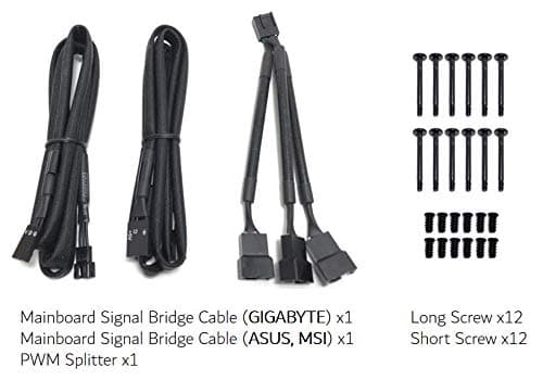 Thermaltake Pure Plus RGB TT Premium Edition 140mm Black RGB PWM 70.32 CFM 3-Pack image